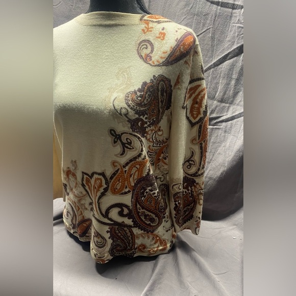 Talbots lightweight Spring Sweater LOT 6 sz M - cashmere merino wool - Picture 10 of 14